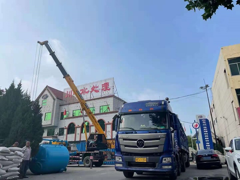 【川一股份】120T/H过滤设备发往江苏昆山