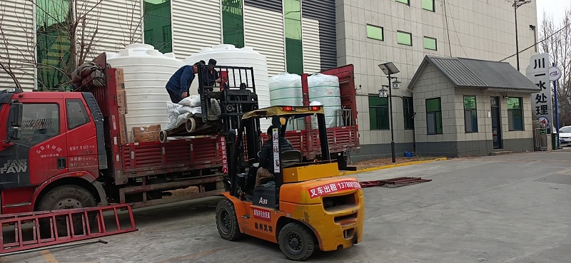 【川一股份】年底将近，水处理设备排队发货中