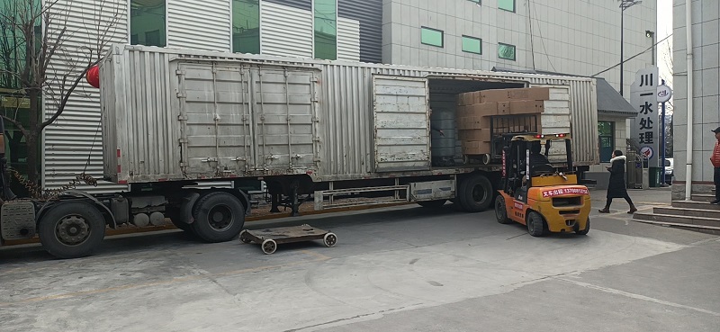 【川一股份】60T/H单级反渗透设备第2车发往日照