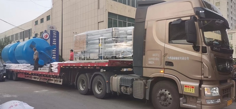 【川一股份】35T/H单级水处理设备+5T/H单级水处理设备发往甘肃