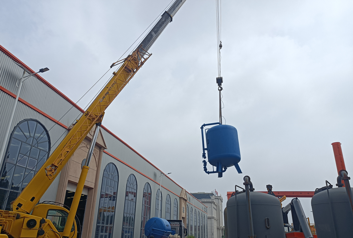 【川一股份】35T/H单级反渗透设备装车发往青海西宁