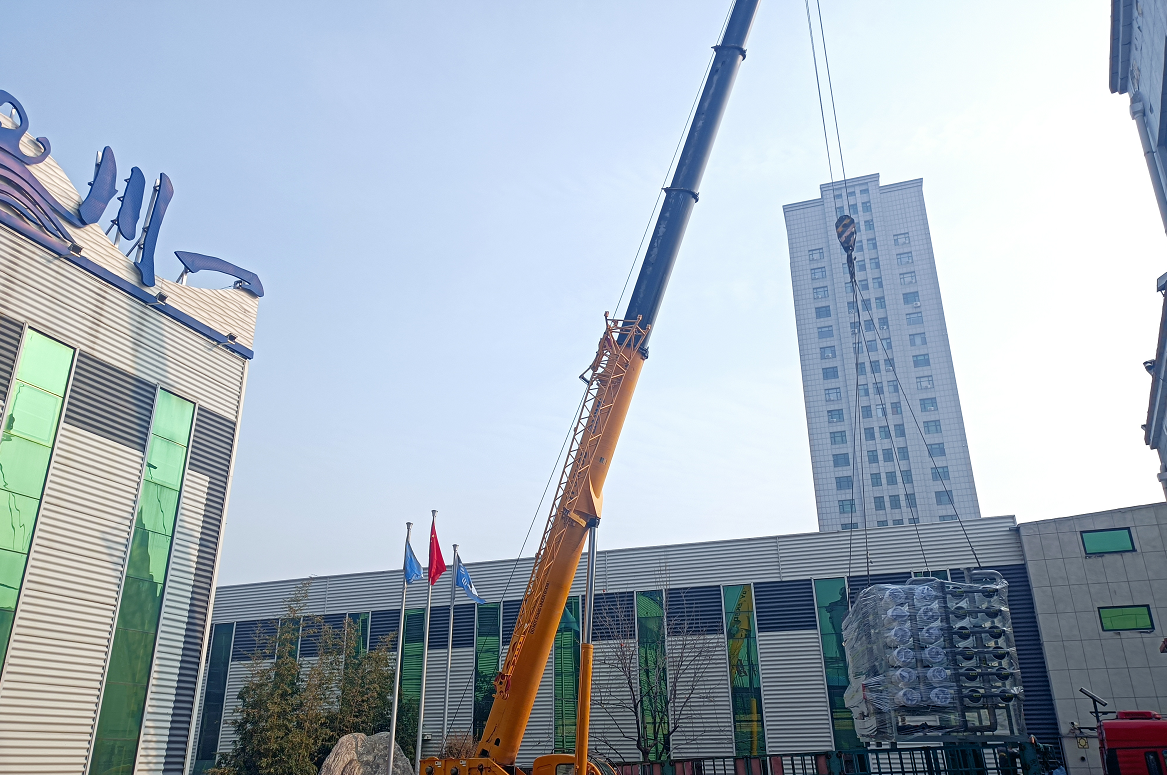 【川一股份】2✖70T单级反渗透设备装车发往内蒙古丰镇市