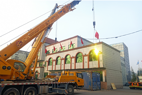 【川一股份】30T单级反渗透设备装柜发往柬埔寨