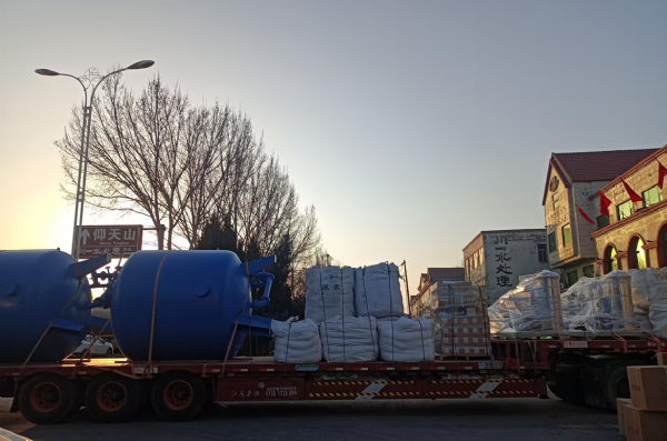 【川一股份】35T+15T双级反渗透设备装车发往安徽亳州市