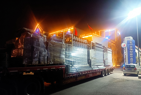 【川一股份】150T/h超滤设备装车发往宁夏同心县