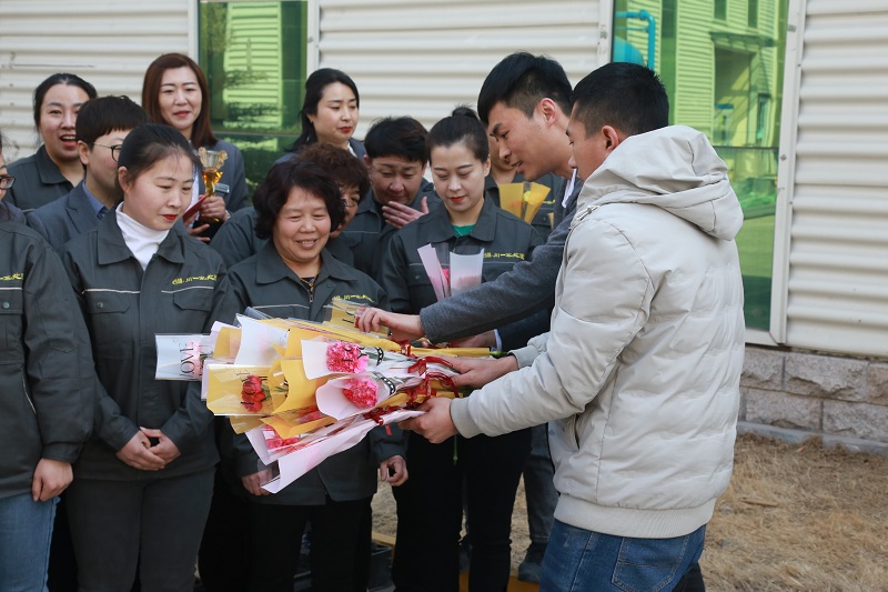 【川一股份】川一水处理热烈庆祝三月女神节